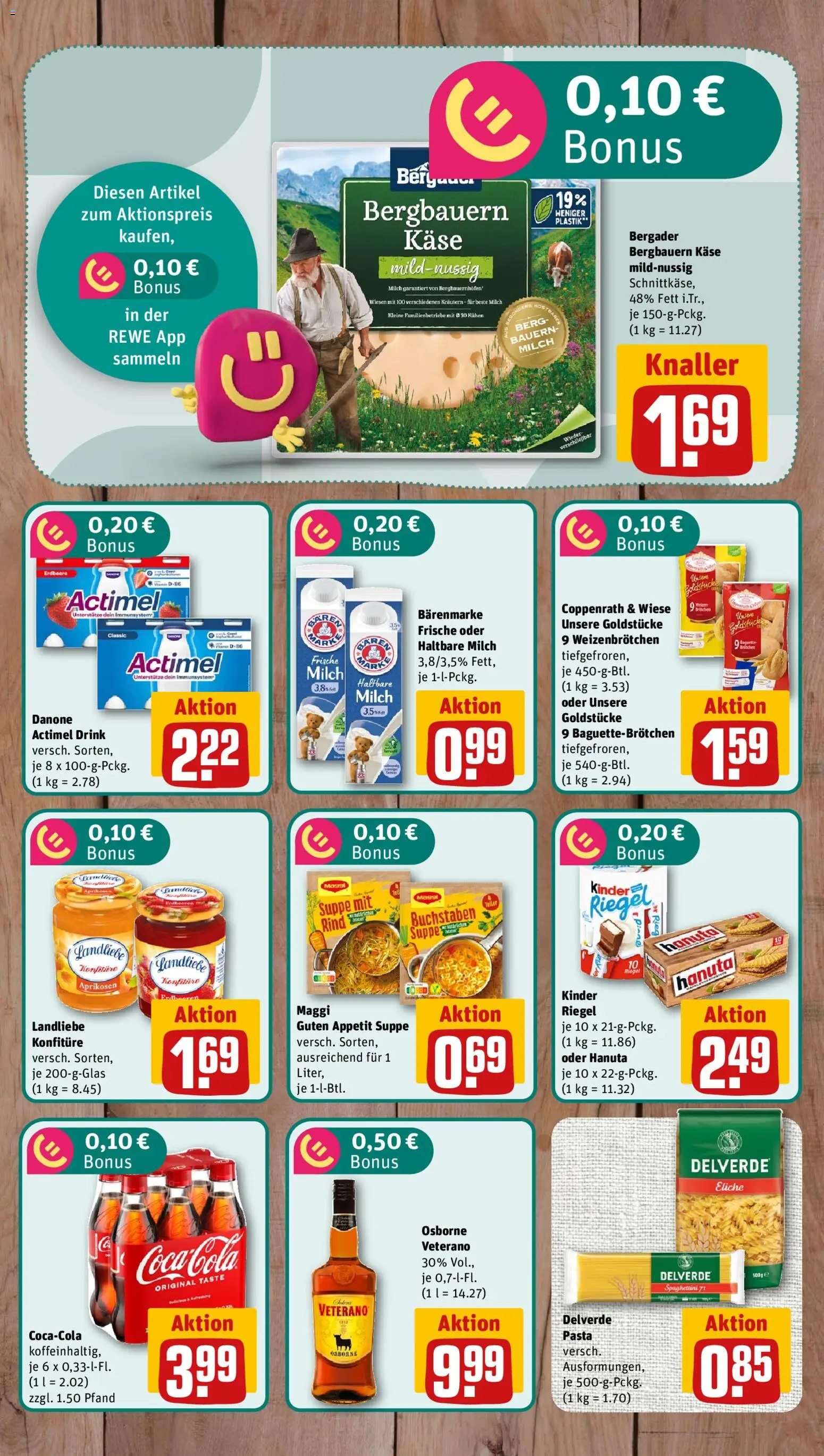 Nahkauf Prospekt – gültig ab 05.10.2026 | Seite: 6 | Produkte: Actimel, Maggi, Milch, Käse
