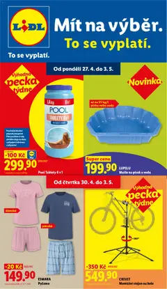 Náhled letáku Lidl leták - Spotřební zboží od 30.04.2026