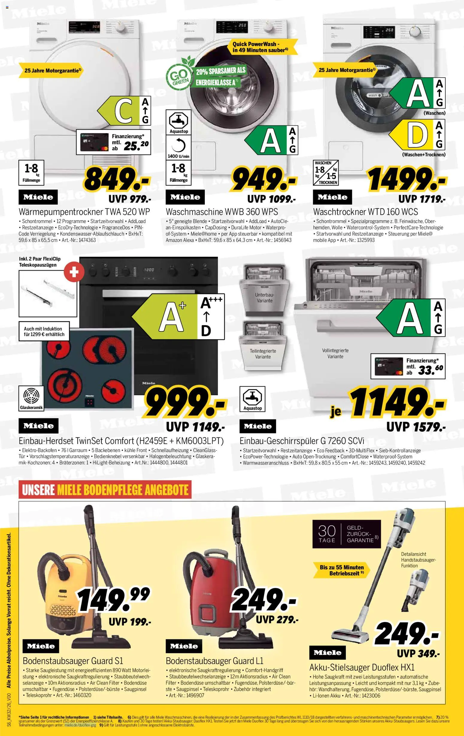 Medimax Prospekt – gültig ab 01.08.2026 | Seite: 6 | Produkte: Miele, Tür, Waschmaschine, Waschtrockner