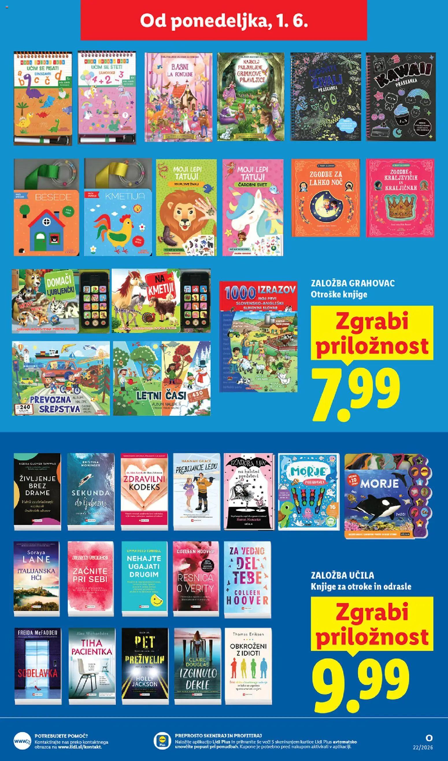 Novi Lidl katalog ponudbe – veljaven od 28.05.2026 | Stran: 63 | Izdelki: Knjige za otroke