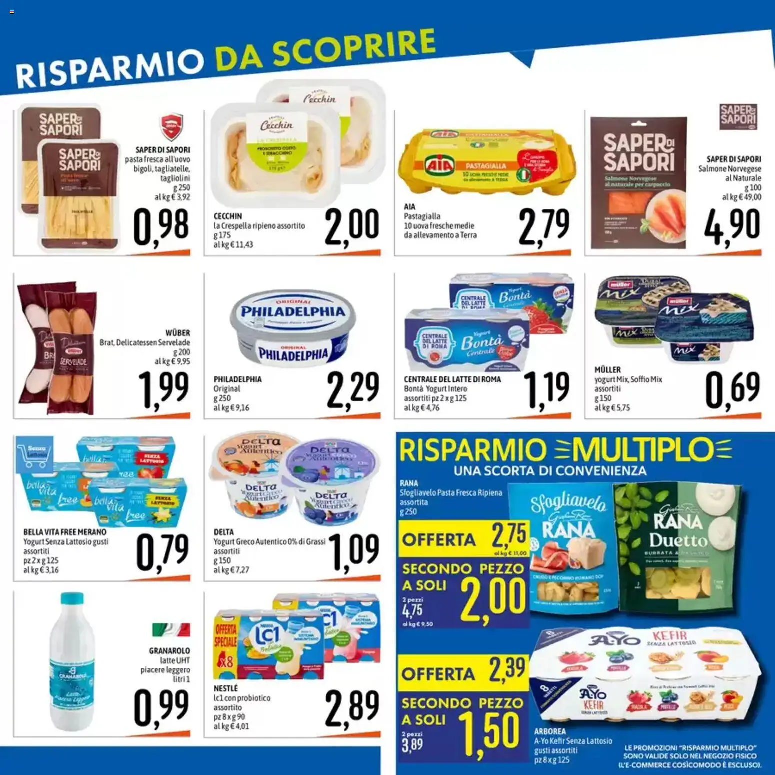 Volantino Emisfero del 14.05.2026 | Pagina: 13 | Prodotti: Yogurt, Uova, Latte, Terra