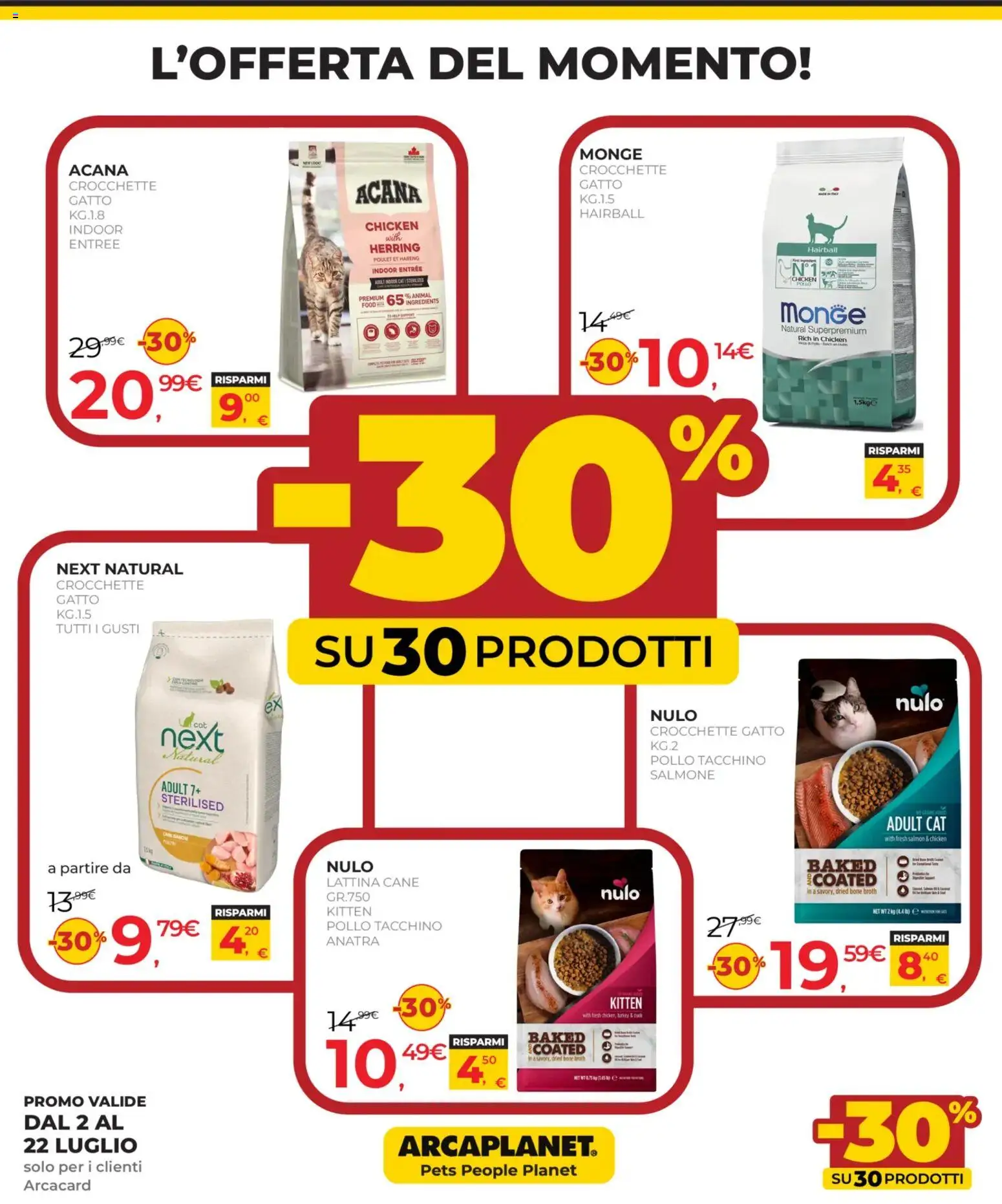 Volantino Arcaplanet del 02/07/2026 | Pagina: 11