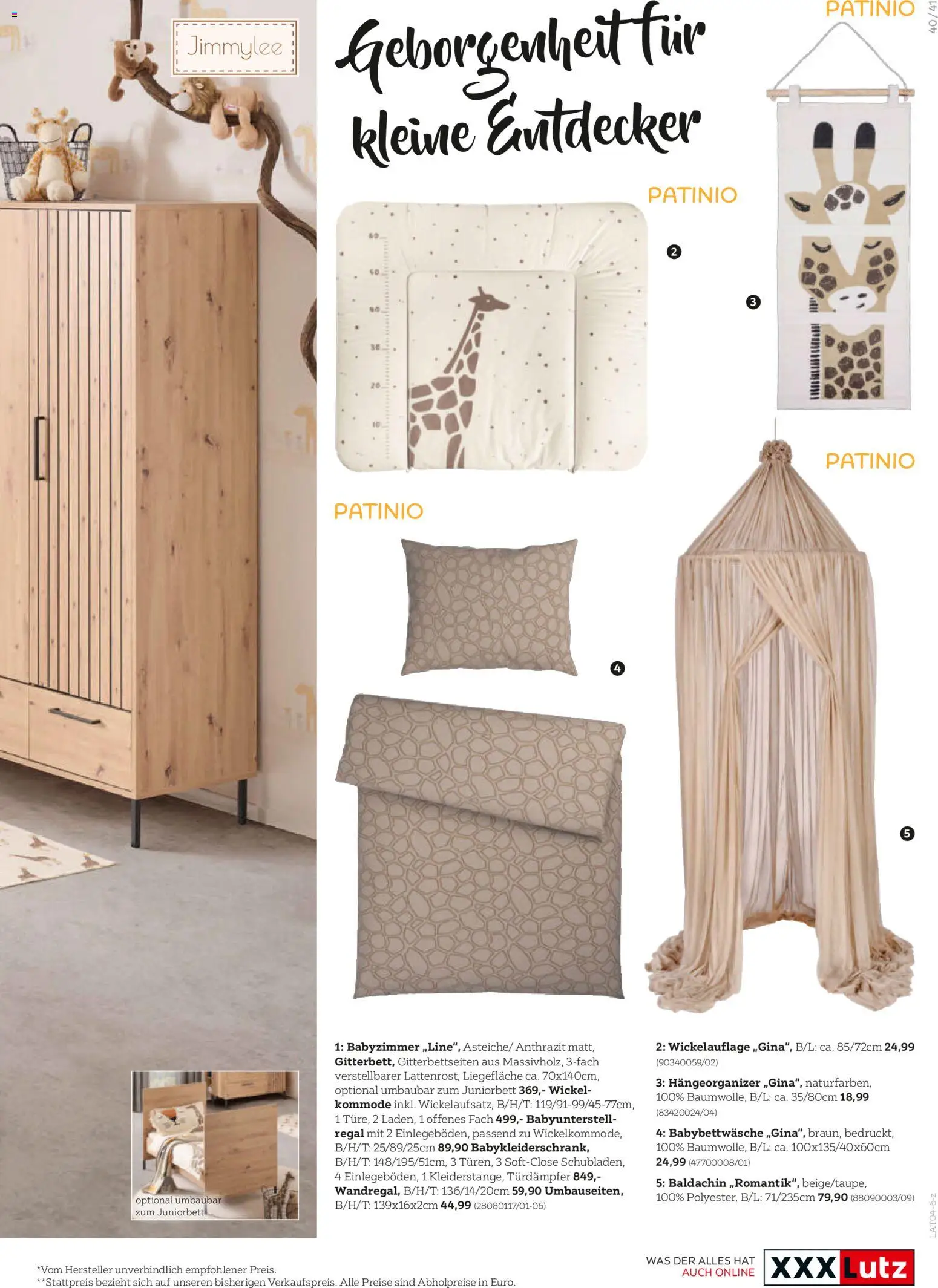XXXLutz Babykatalog gültig ab 30.04.2026 | Seite: 41