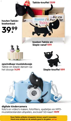 Hema folder / publicité - Voorbeeld van een folder van Hema, geldig van 19/10/2026 | Pagina: 23 | Producten: Mp3, Boekenkast, Boeken
