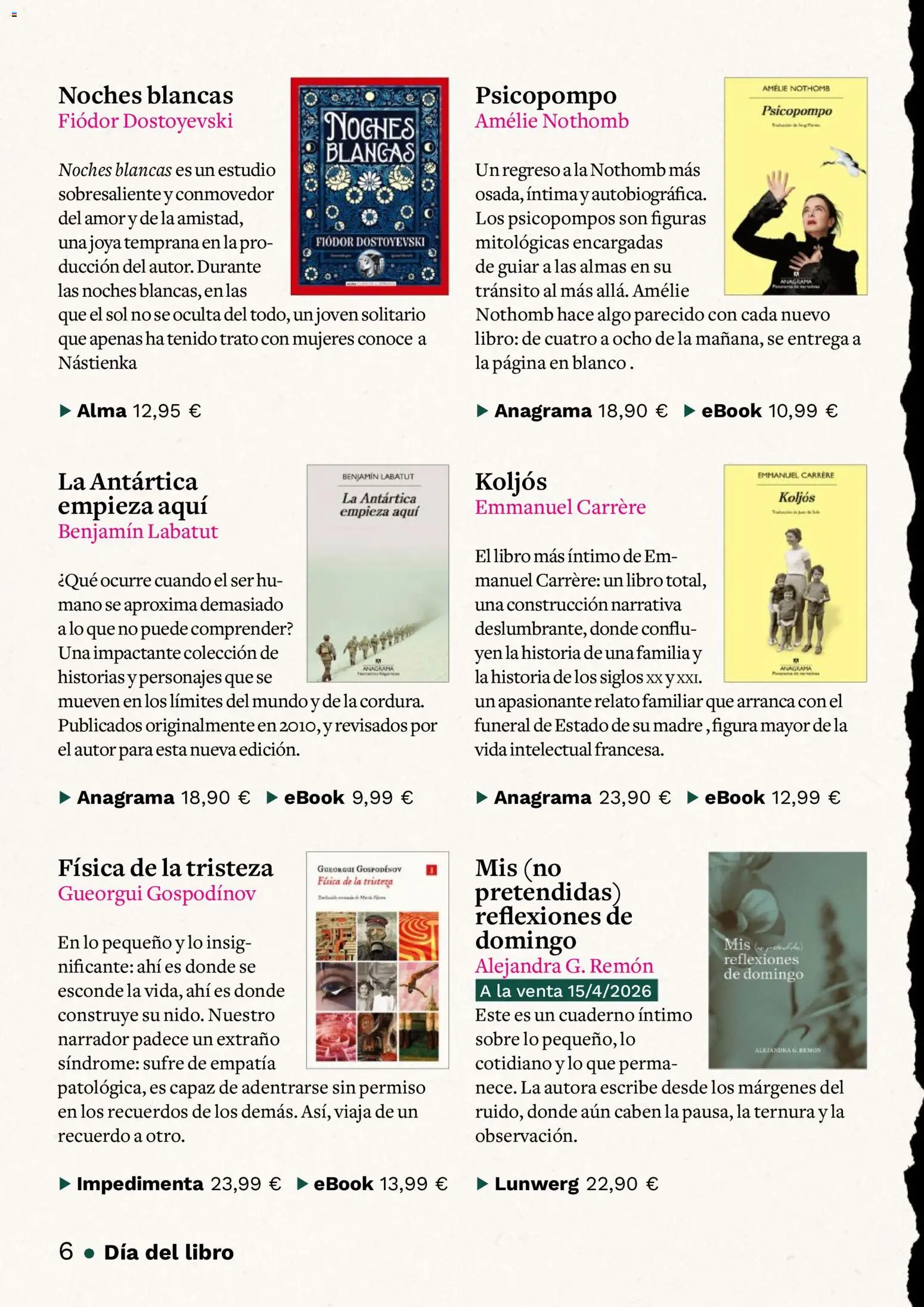 Casa del libro folleto │ válido desde el 01.04.2026 | Página: 6