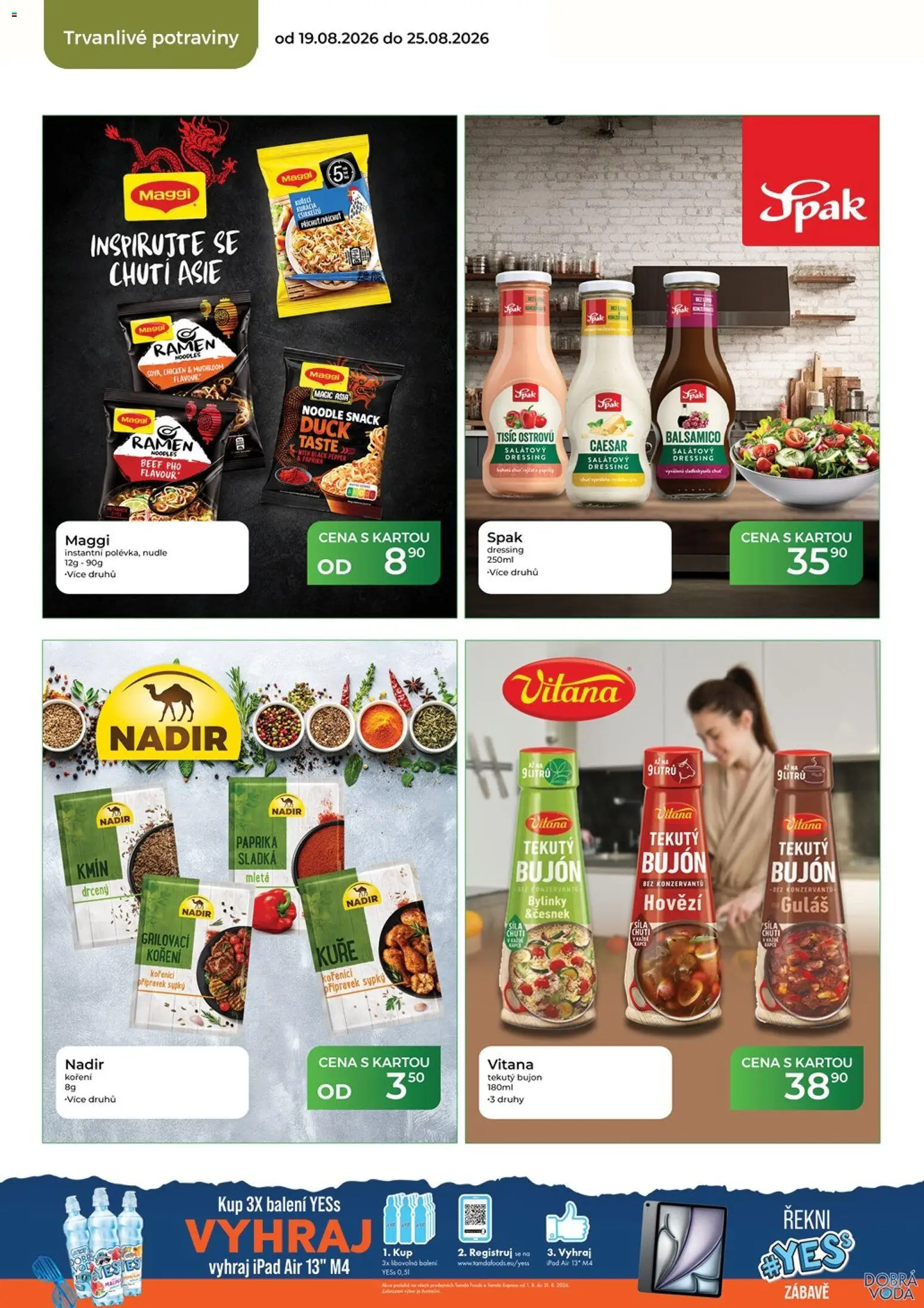 Tamda Foods leták od 19.08.2026 | Strana: 40 | Produkty: Bylinky, Koření, Balsamico, Potraviny