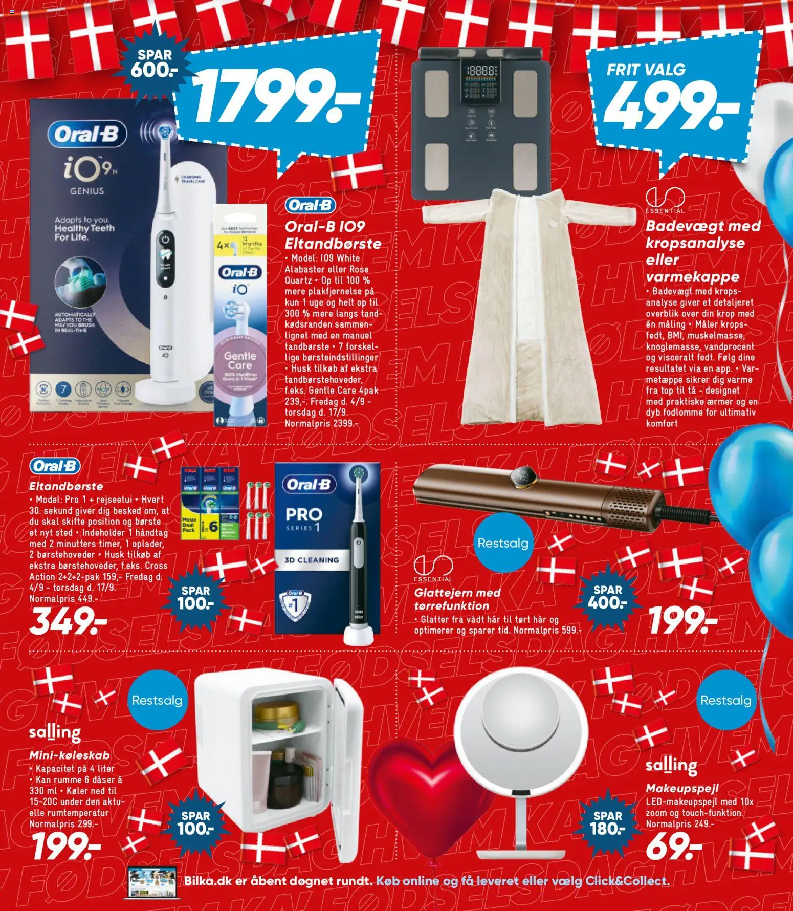Bilka tilbudsavis – gyldig fra 04/09/2026 | Side: 32 | Produkter: Børste, Tandbørste, Eltandbørste, Maling