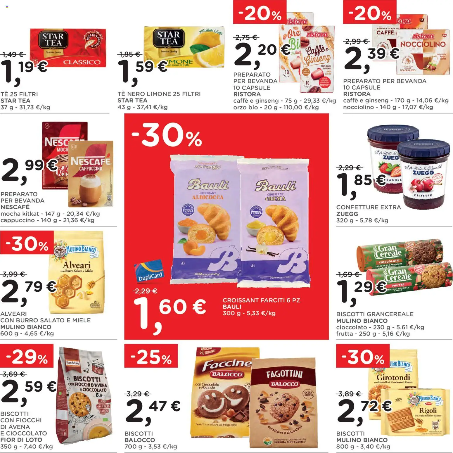 Volantino Poli del 16/09/2026 | Pagina: 17 | Prodotti: Crema, Caffè, Loto, Tè nero
