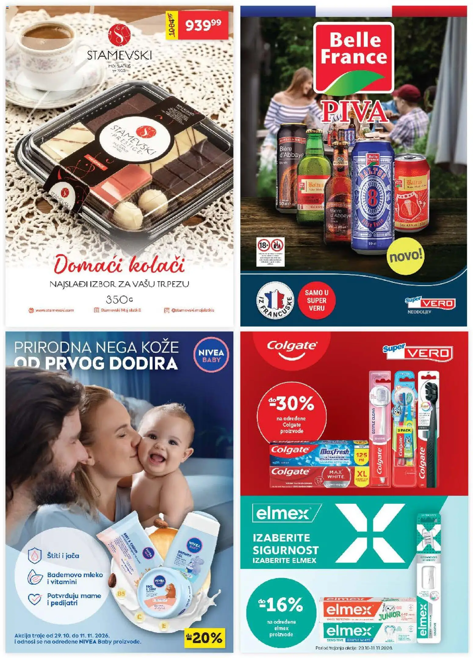 SuperVERO katalog - važi od 29.10.2026 | Strana: 27 | Proizvode: Colgate, Nivea, Mleko