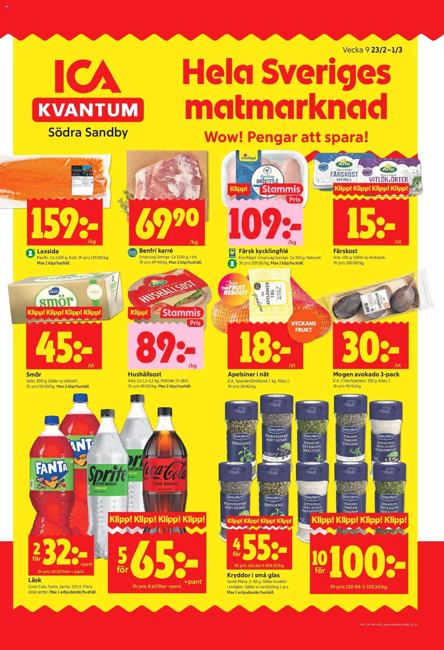 ICA Kvantum - Södra Sandby från 23/02/2026 > reklamblad