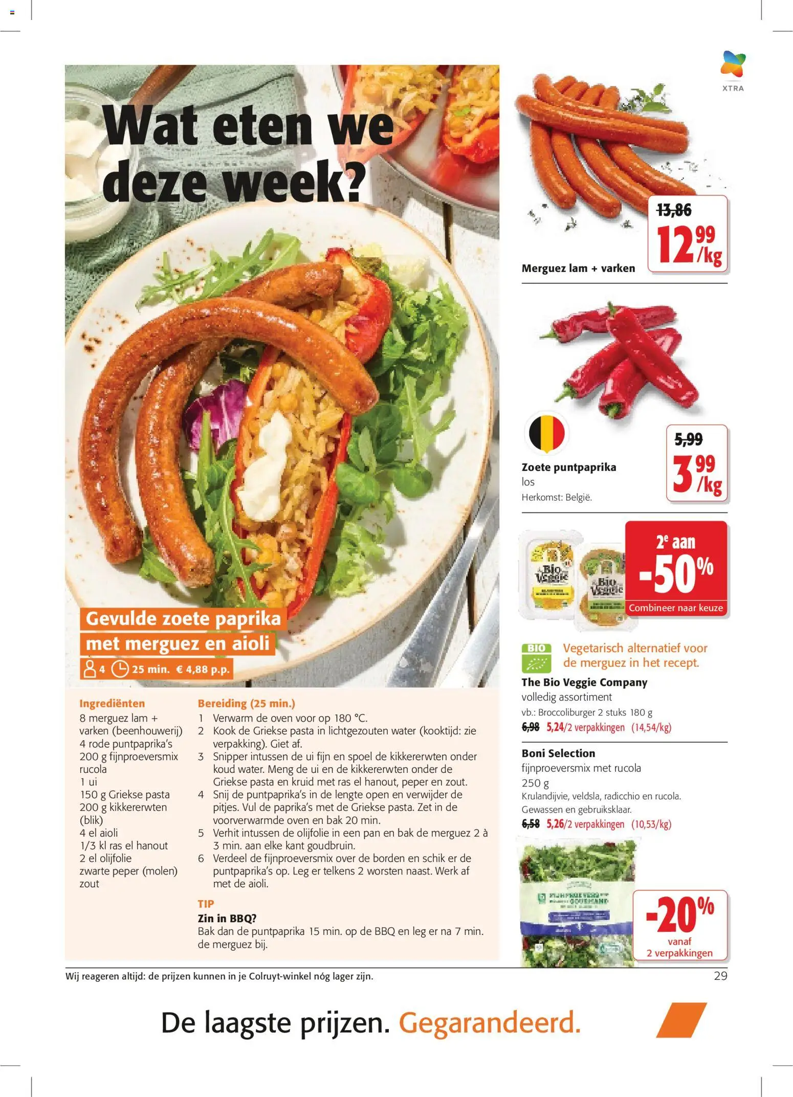 {H1} | Pagina: 29 | Producten: Pasta, Kikkererwten, Oven, Pan