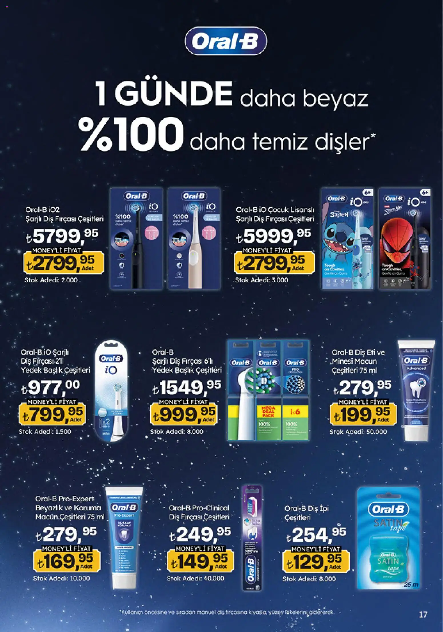 Migros Katalog - Migroskop - 04.06.2026 tarihinden itibaren geçerlidir | Sayfa: 17 | Ürünler: Diş fırçası