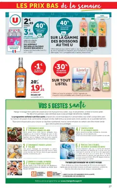 U Express - Prévisualisation de U Express catalogue valide à partir de 08/09/2026 | Page: 17 | Produits: Abricot, Sel, Bouteille, Vin