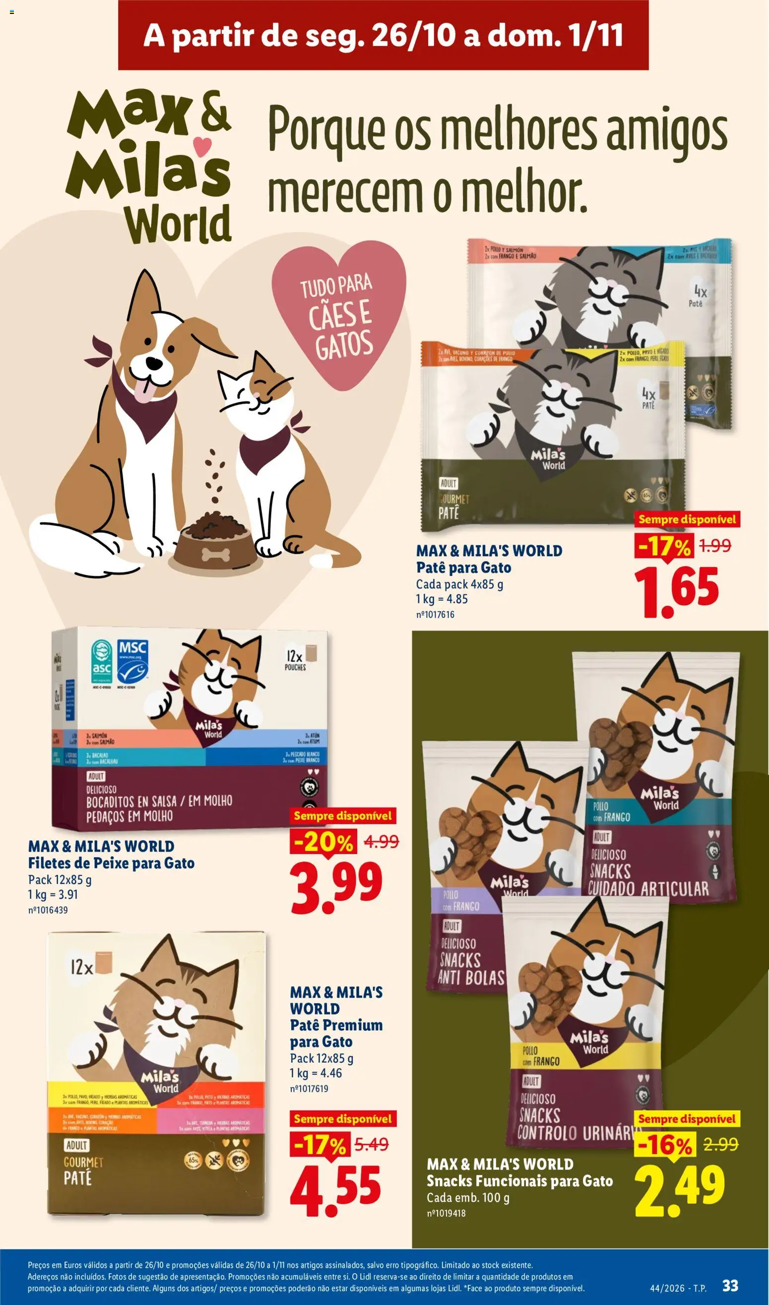 Lidl folheto │ válido de 26/10/2026 | Página: 33