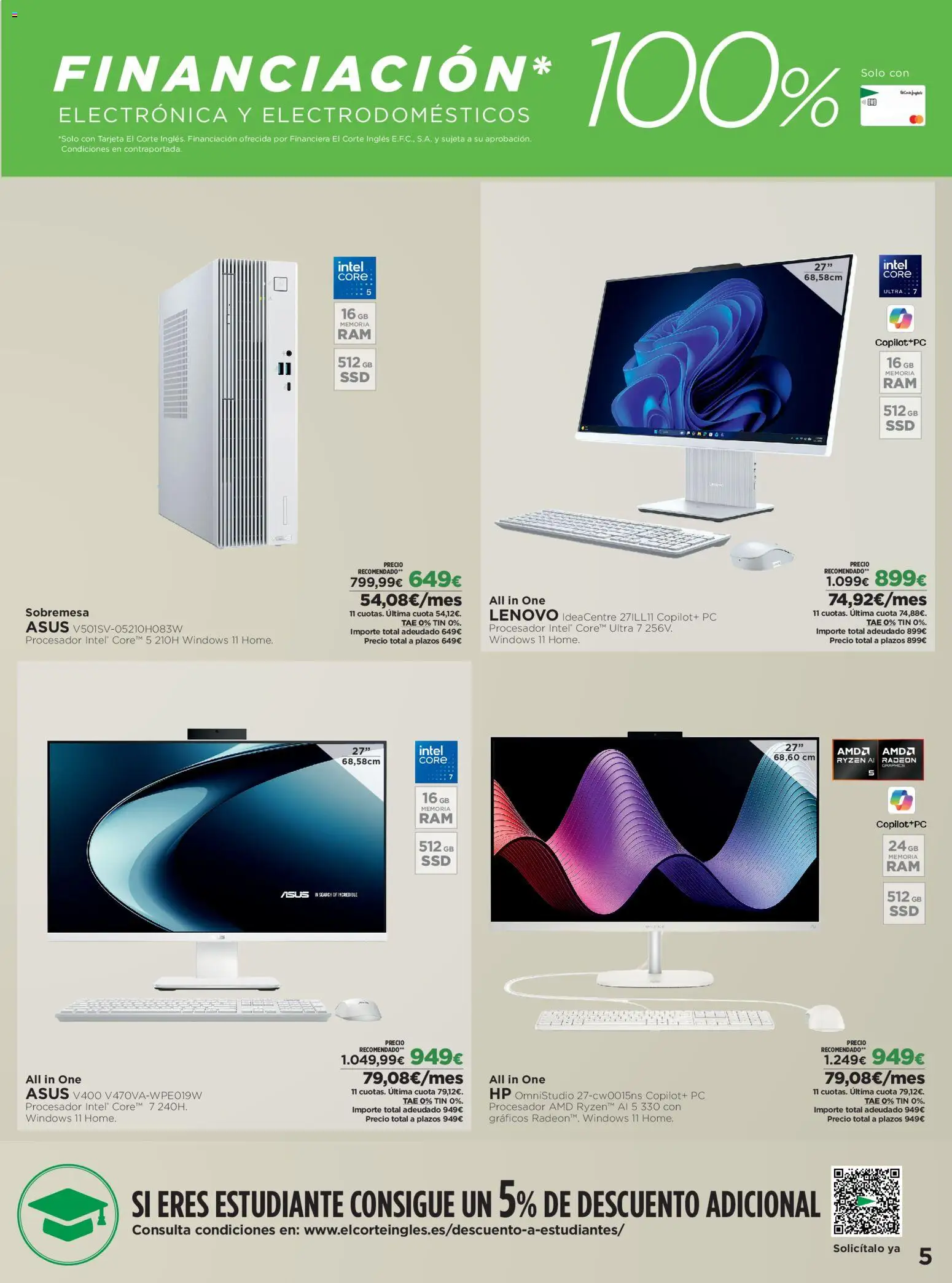 El Corte Inglés Volver tiene sus ventajas │ válido desde el 21/09/2026 | Página: 5