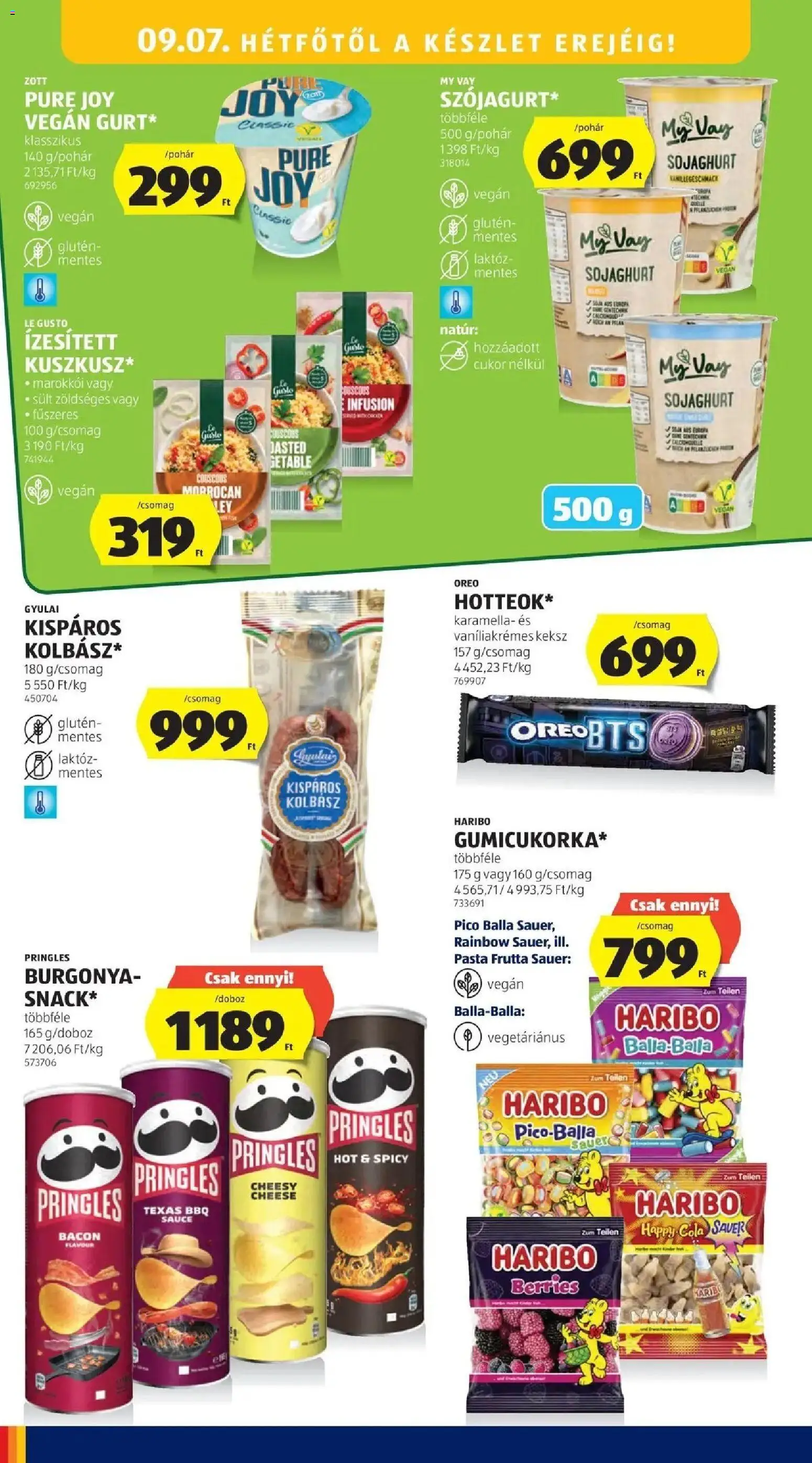 Aldi aktuális akciós újság - 2026.08.29. -tól/töl > akció, lapozható szórólap 🛍️ | Oldal: 20 | Termékek: BBQ, Chips, Sült, Vegán