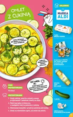 Pogląd oferty "Aldi Gazetka - Przepisy na pyszne śniadanie" - ważna od 05.08.2024 | Strona: 11 | Produkty: Kurkuma, Patelnie, Sól, Pieprz