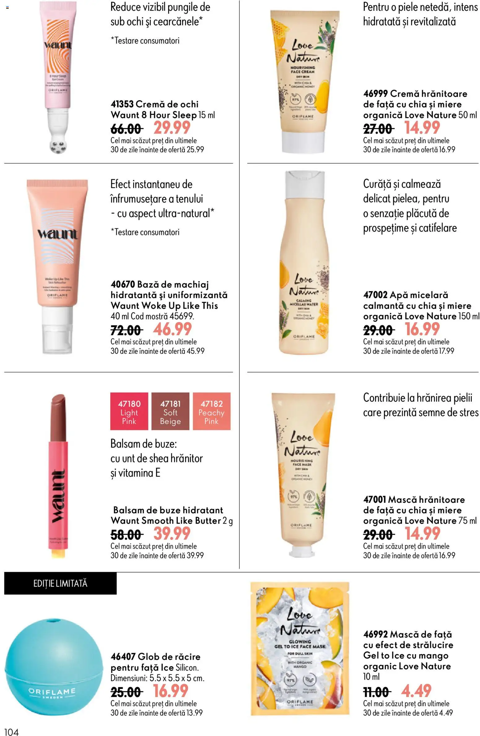 Noul catalog Oriflame – valabil de la 17.06.2026 | Pagină: 104