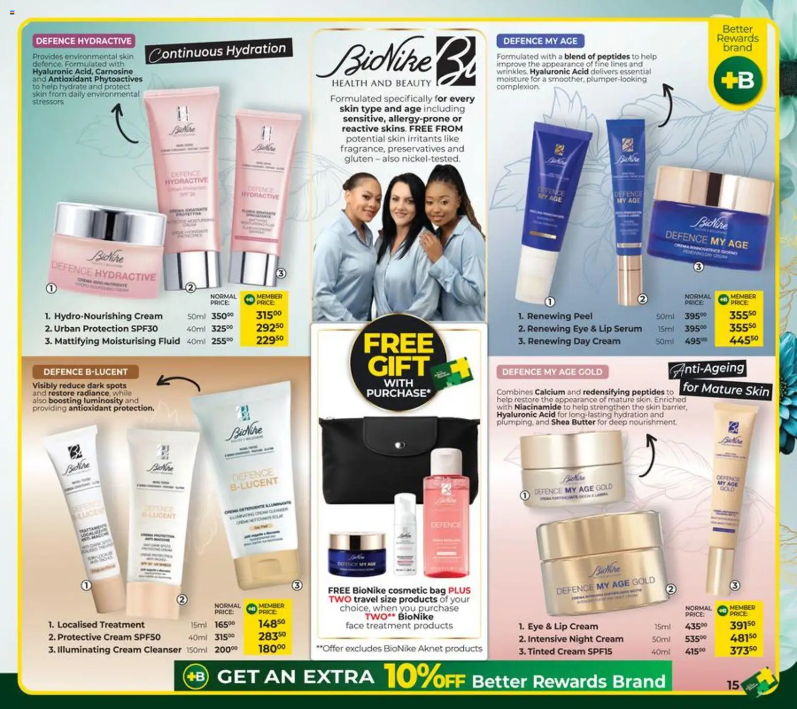 New Dis-Chem catalogue – valid from 20/08/2026 | Page: 15 | Products: Butter, Cream, Night cream, Day cream