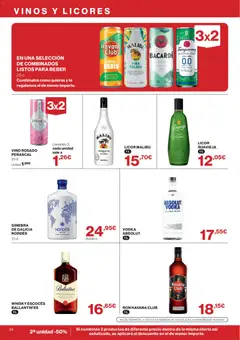 Vista previa Supercor Canarias válido desde el 28/10/2026 | Página: 24 | Productos: Licor, Vino, Whisky, Alcohol