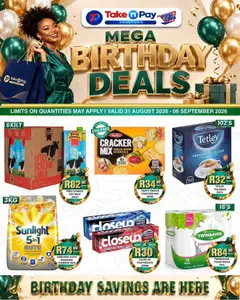 Take n Pay specials catalogue – valid from 31/08/2026