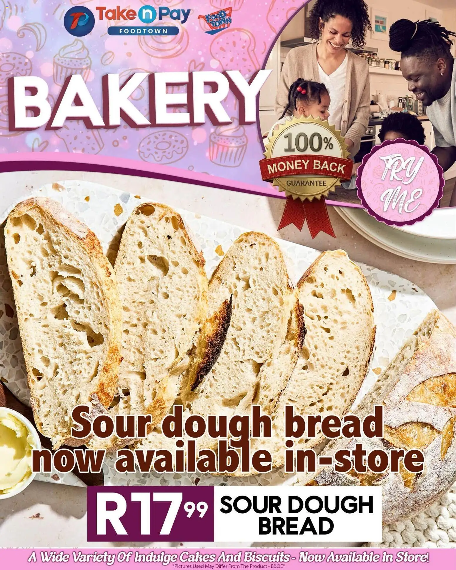 New Take n Pay catalogue – valid from 03/07/2026 | Page: 15 | Products: Bakery, Bread, Biscuits, Touca de banho