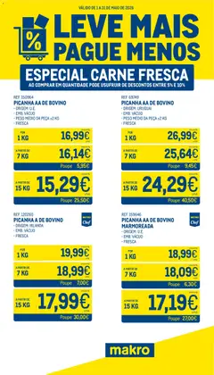 Pré-visualização Makro Leve Mais Pague Menos - Carne Fresca válido de 01.05.2026