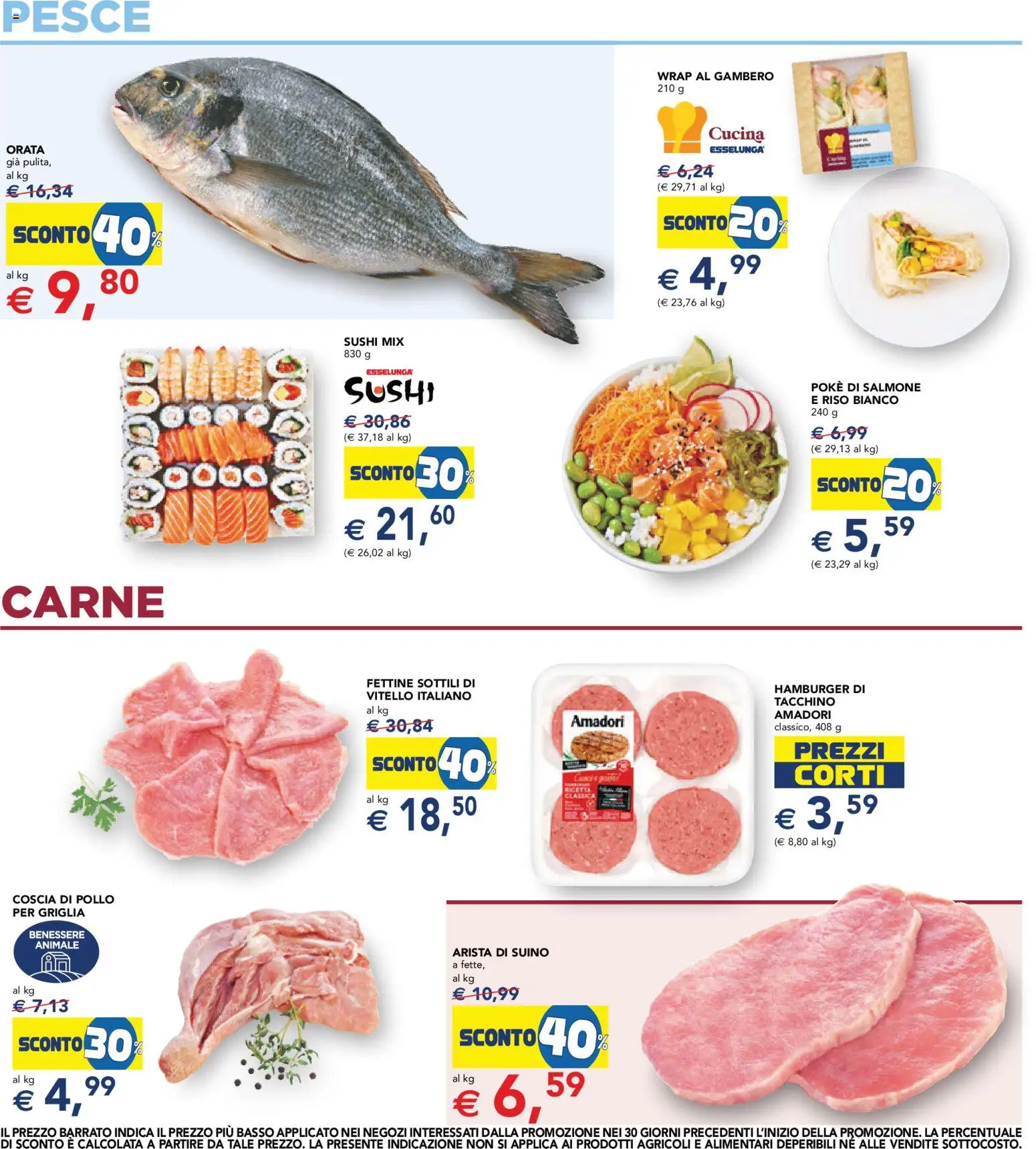 Volantino Esselunga S del 02/07/2026 | Pagina: 13 | Prodotti: Suino, Tacchino, Vitello, Hamburger
