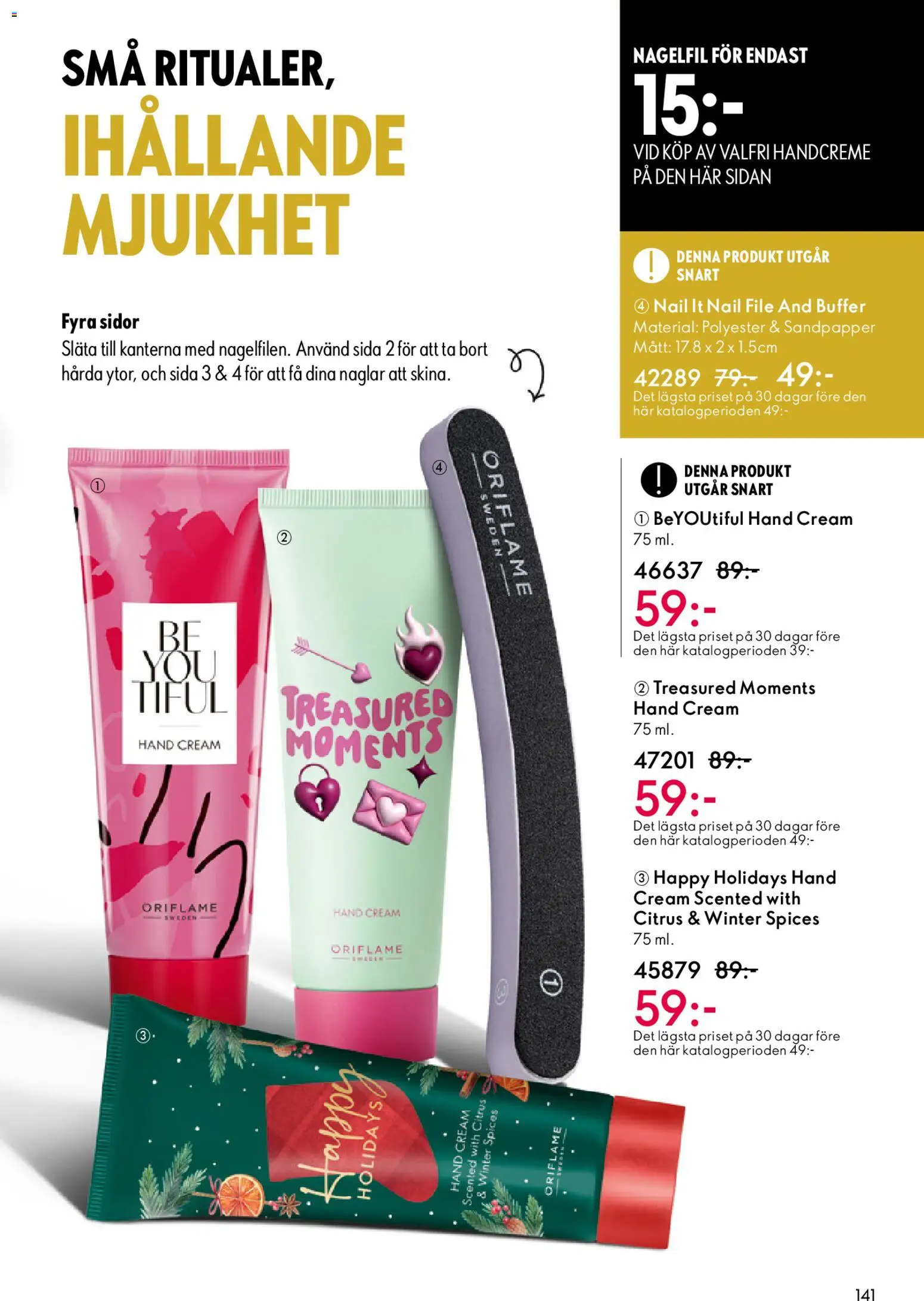 Oriflame reklamblad aktuell från 01.04.2026 | Sida: 141
