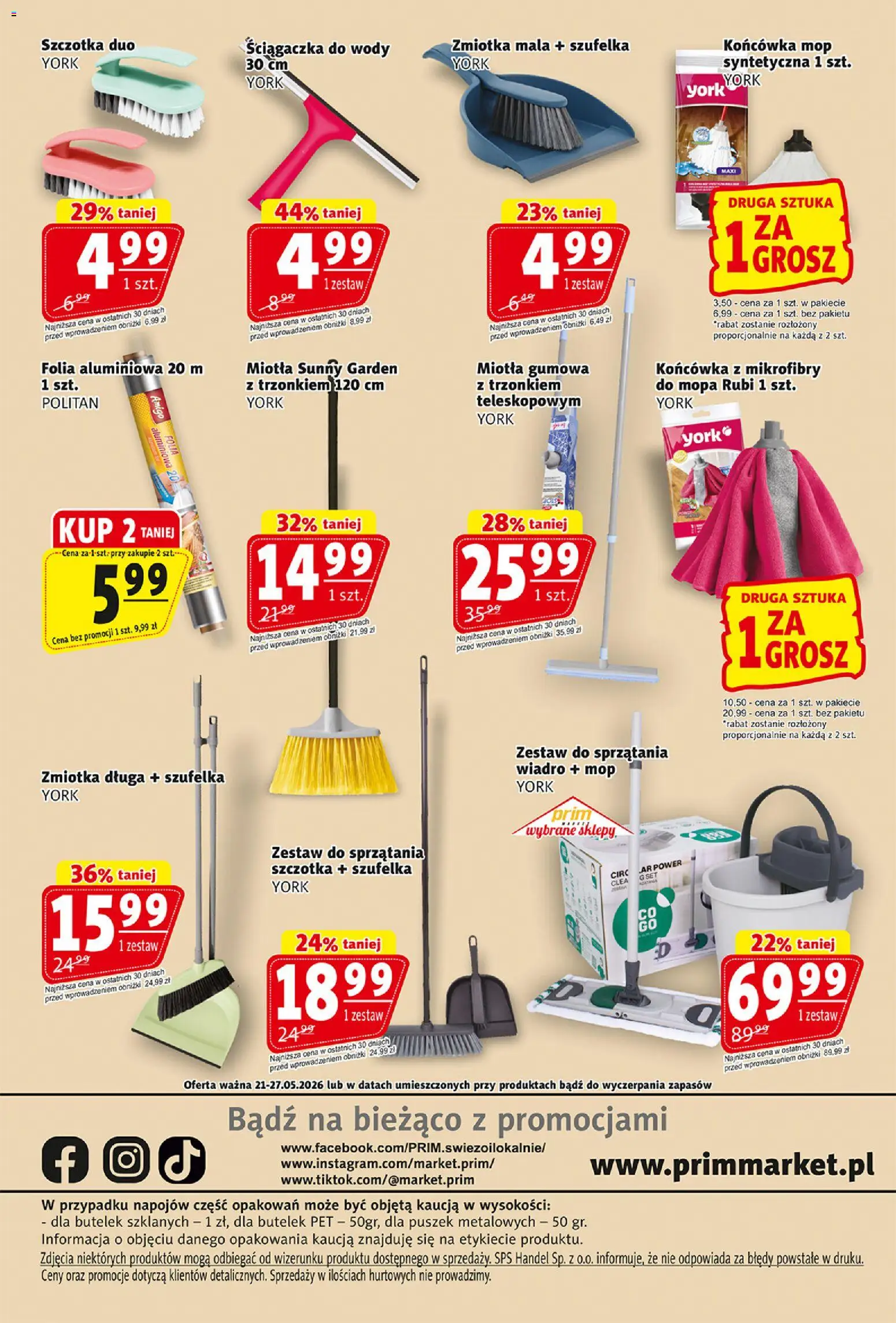 Prim Market gazetka od 21.05.2026 | Strona: 16 | Produkty: Szczotka