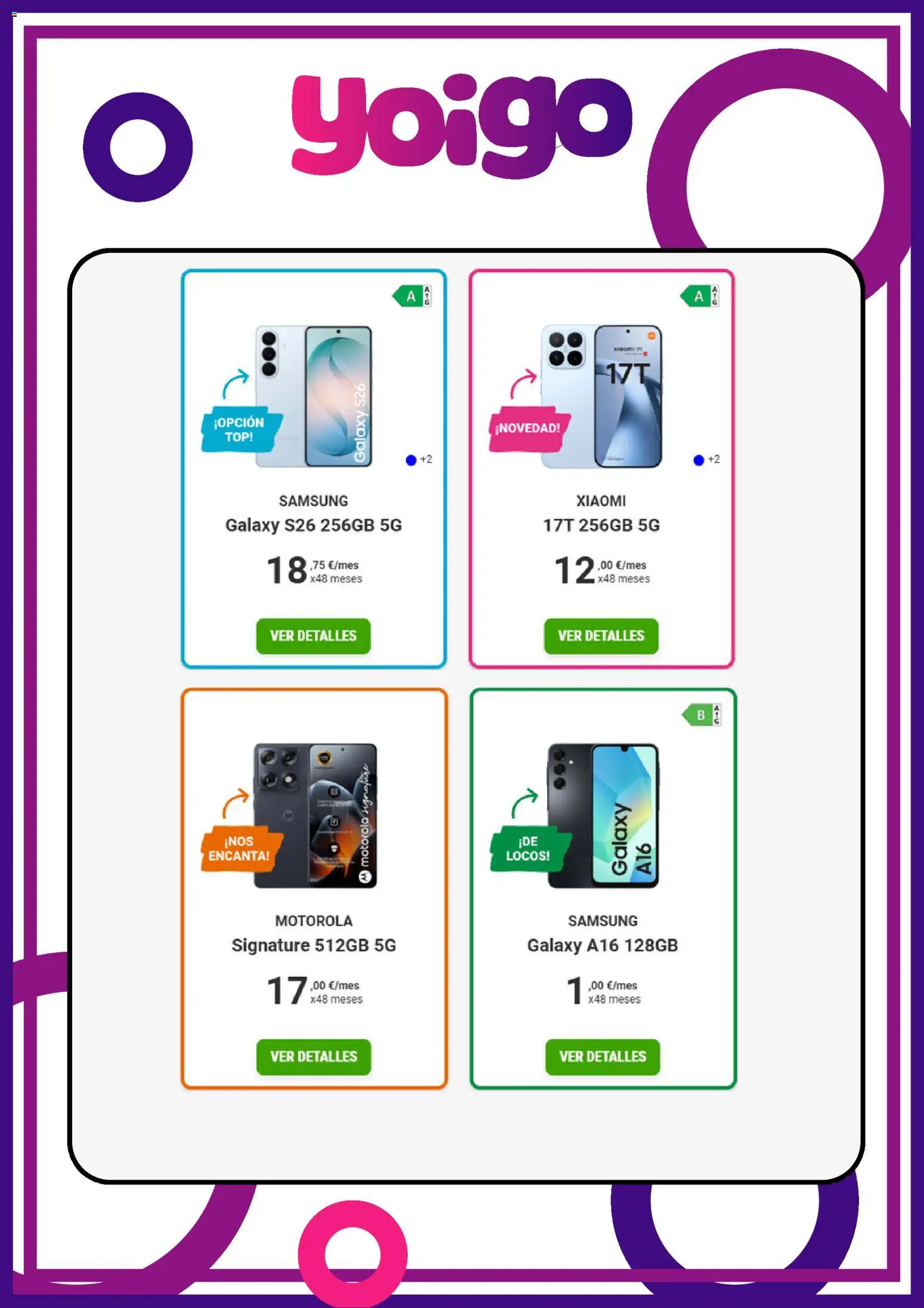 Yoigo ofertas │ válido desde el 15.06.2026 | Página: 5