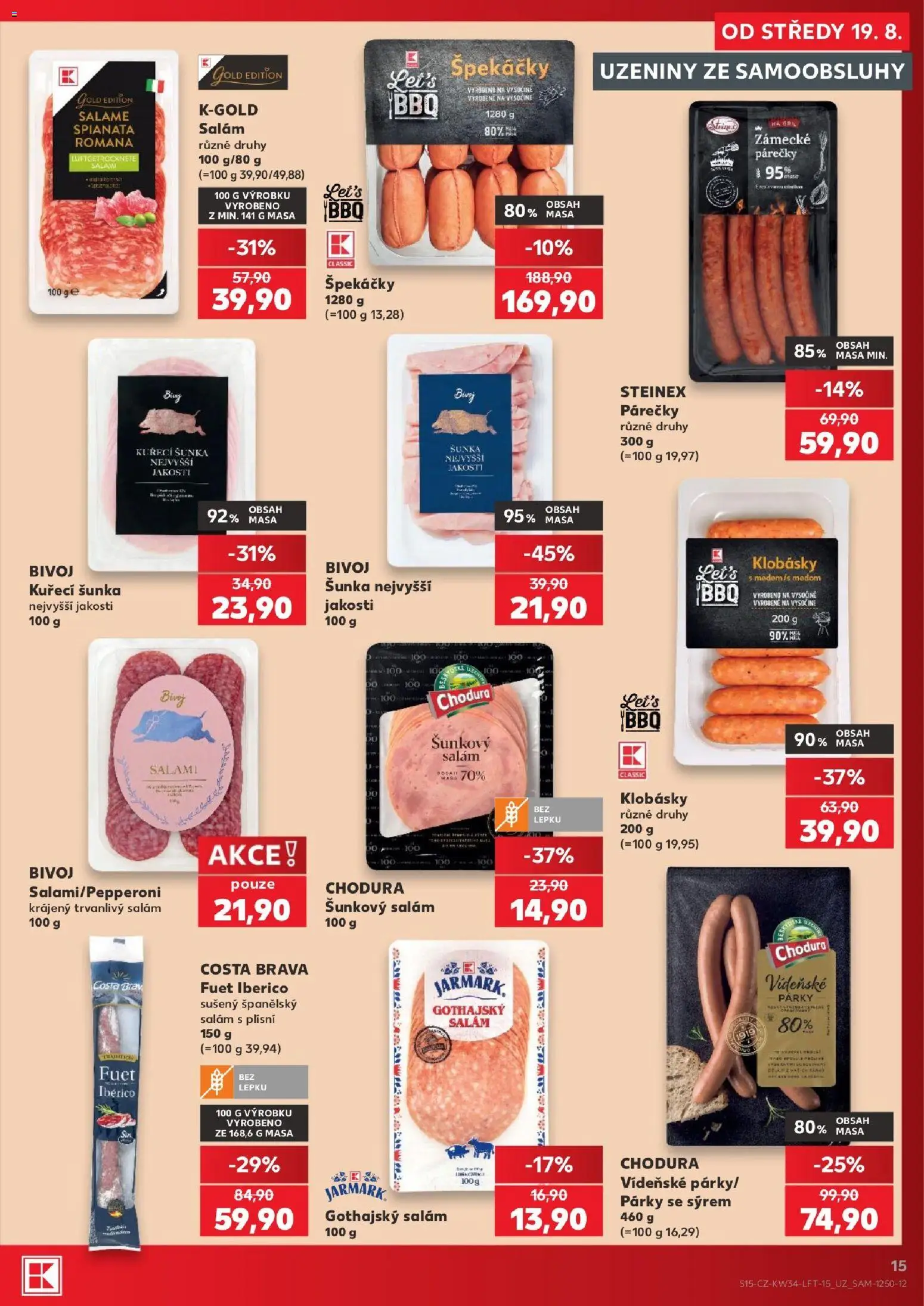 Kaufland leták - Ostrava od 19.08.2026 | Strana: 15