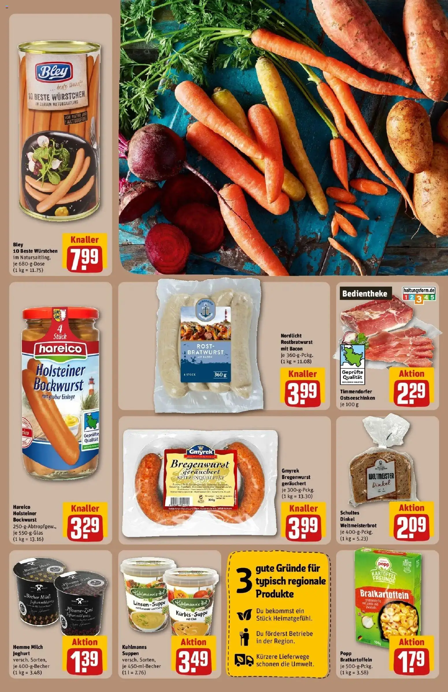REWE Prospekt ab 26.10.2026 zum Blättern » Angebote | Seite: 23 | Produkte: Joghurt, Zwiebeln, Chili, Kürbis