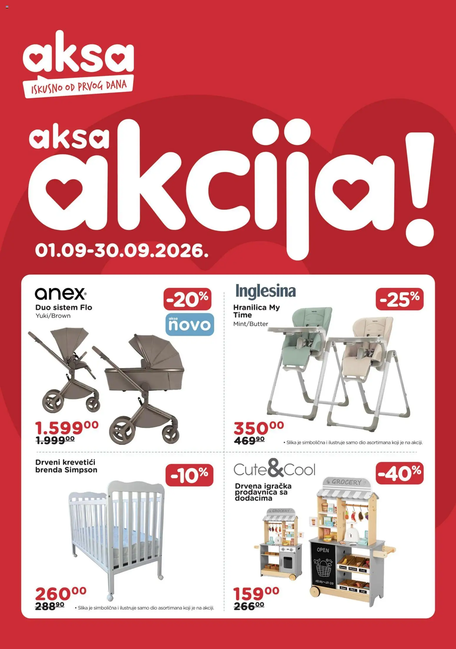 Aksa katalog - važi od 01.09.2026 | Strana: 1