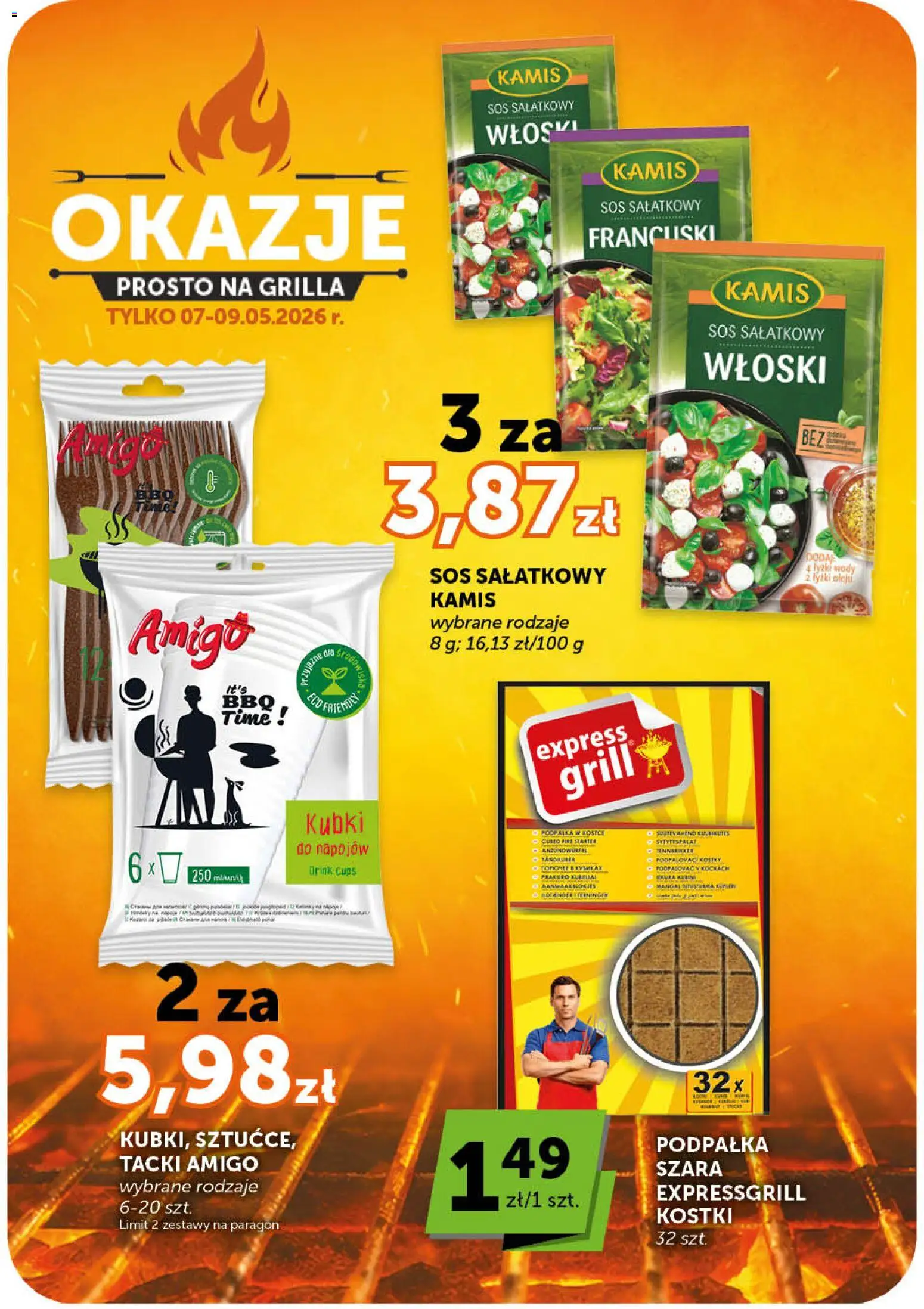 Groszek gazetka od 07.05.2026 | Strona: 6 | Produkty: Grill, Sos