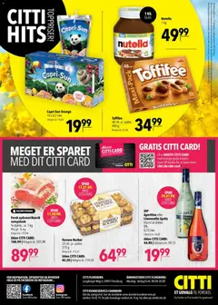 CITTI - Tilbudsavis uge 29 - 32 gyldig fra 15/07/2026 | Side: 28 | Produkter: Telefon, Nutella