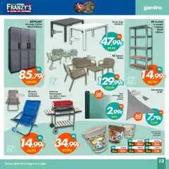 Anteprima del volantino Franzy's volantino valido a partire dal 30/06/2026 | Pagina: 13