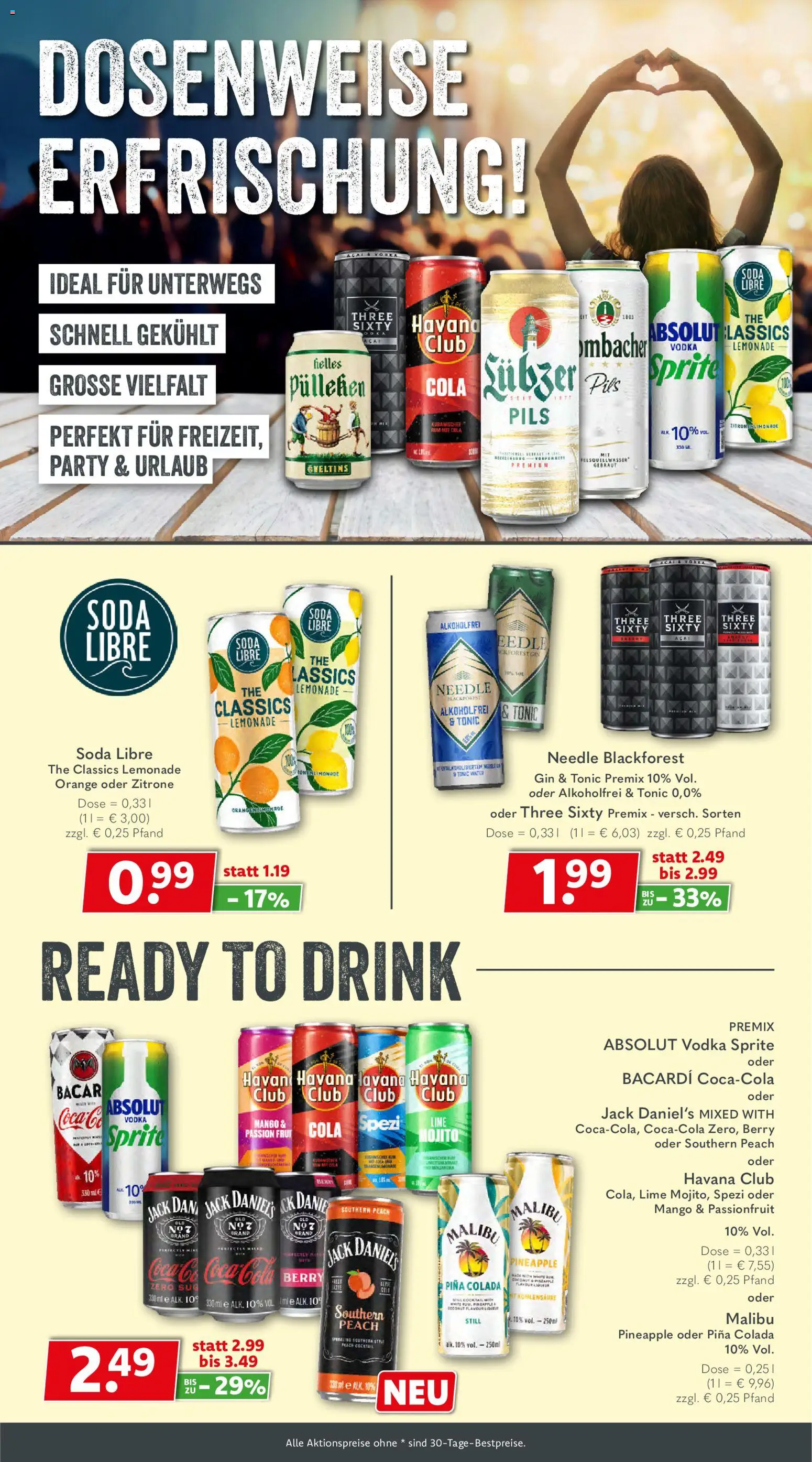 Getränkeland Prospekt – gültig ab 06.07.2026 | Seite: 4 | Produkte: Rum, Pils, Vodka, Gin