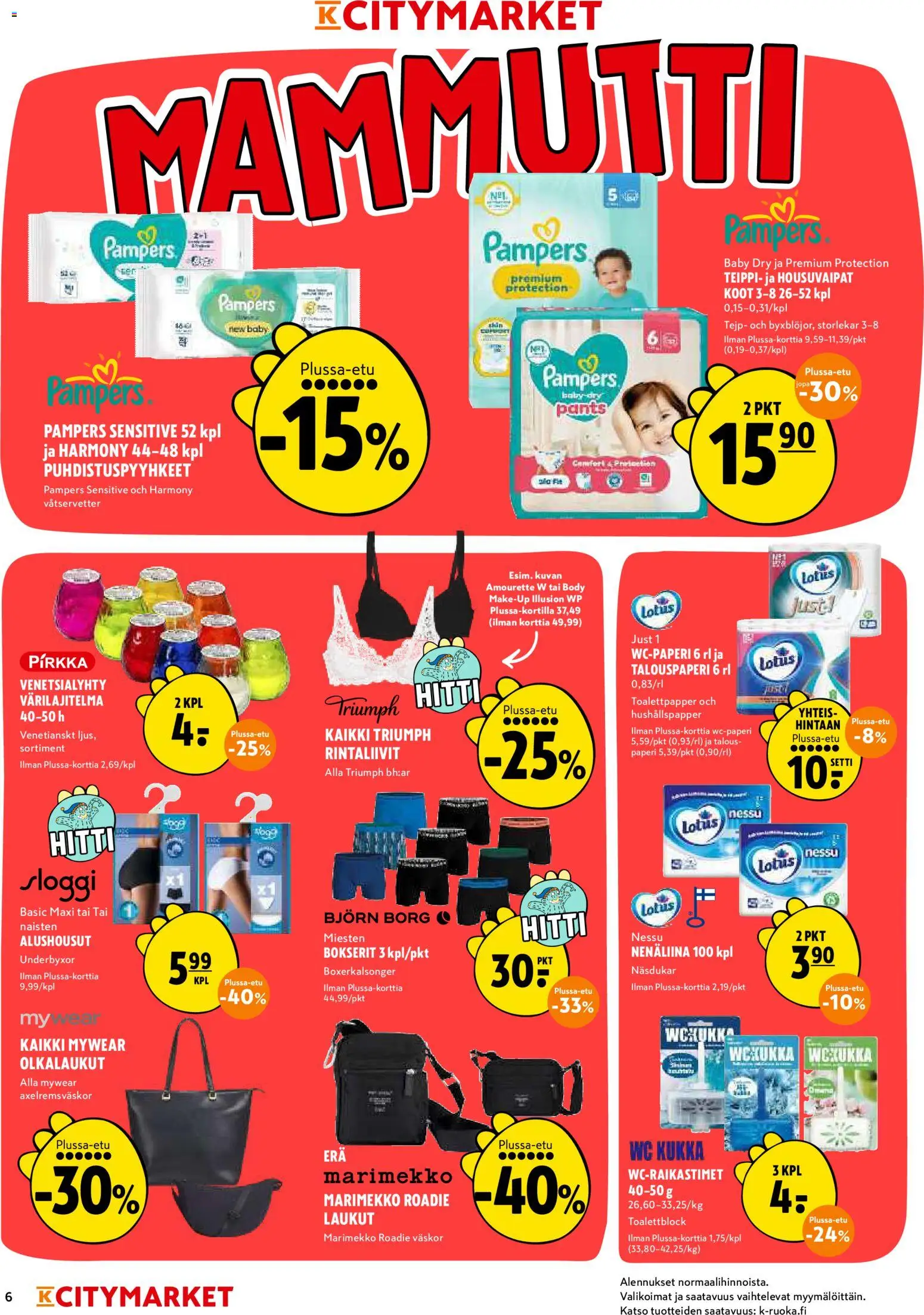 K-Citymarket tarjoukset – voimassa 10/08/2026 alkaen | Sivu: 6