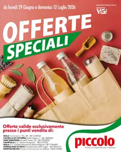 Anteprima del volantino Piccolo volantino Offerte Speciali valido a partire dal 29/06/2026