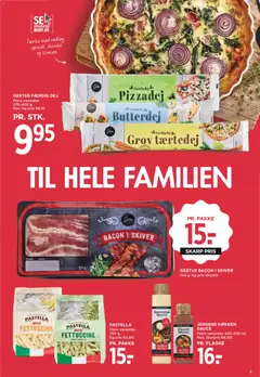 Meny - Tilbudsavis uge 30 gyldig fra 17/07/2026 | Side: 15 | Produkter: Butterdej, Pizzadej, Bacon, Timian
