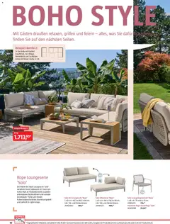Bauhaus Freizeit im Garten ab 02.03.2026 gültig | Seite: 10 | Produkte: Beistelltisch, Kissen