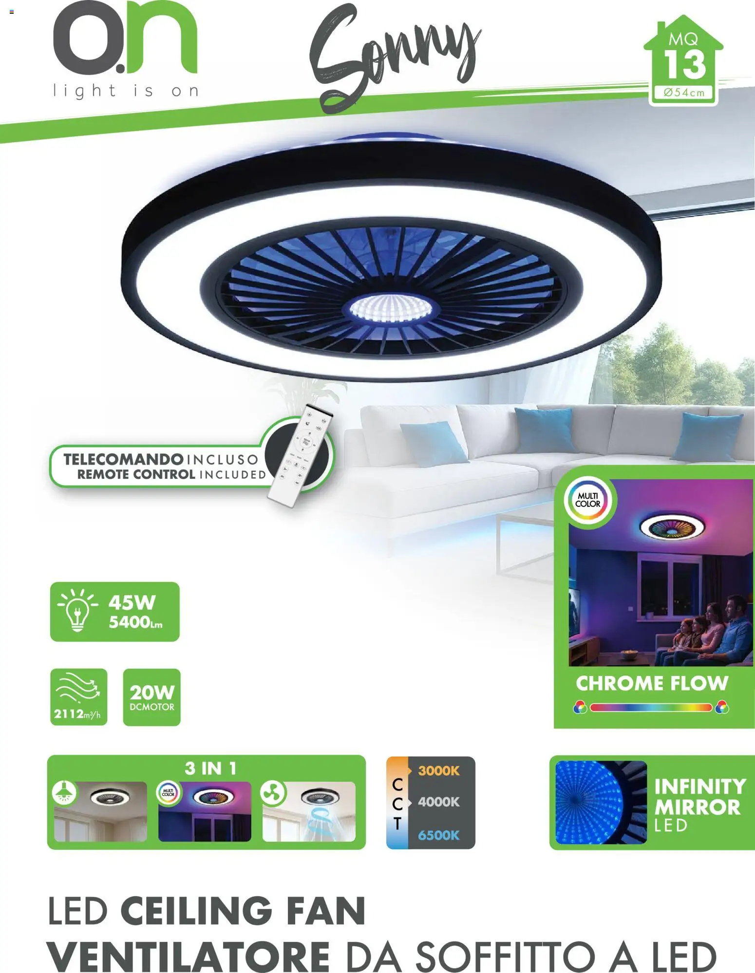 Volantino GBC del 09.06.2026 | Pagina: 20 | Prodotti: Ventilatore, Telecomando, Fan
