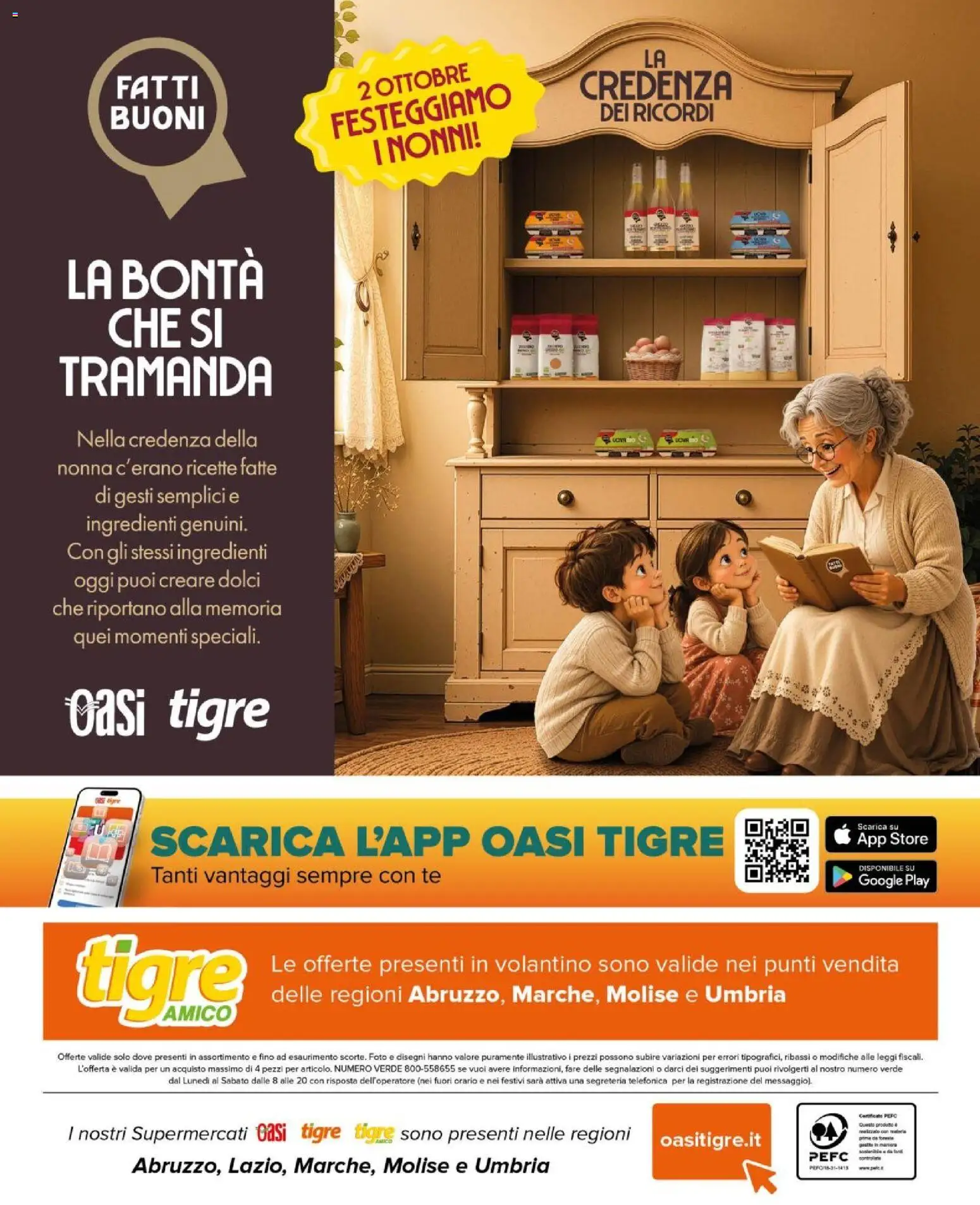 Volantino Tigre del 30/09/2026 | Pagina: 12 | Prodotti: Tè, Ingredienti, Dolci, Credenza
