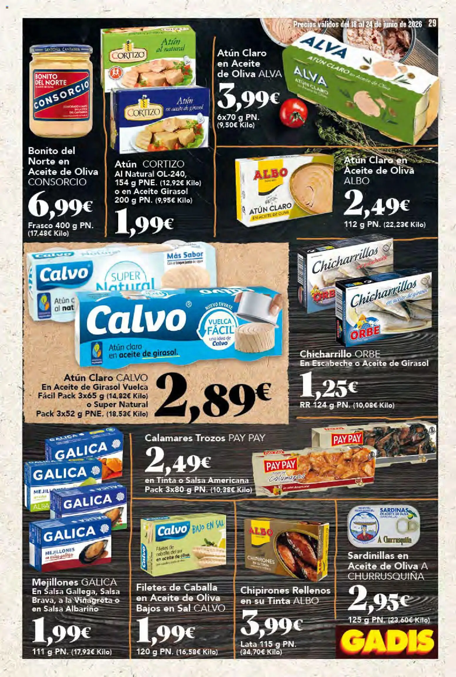 Gadis folleto │ válido desde el 18.06.2026 | Página: 29