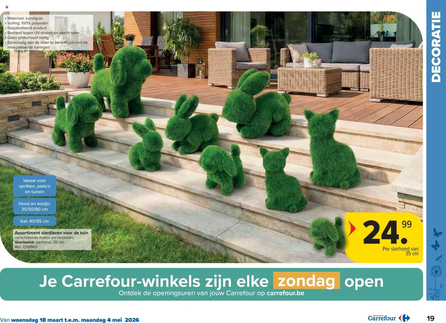 {H1} | Pagina: 19 | Producten: Konijn, Decoratie