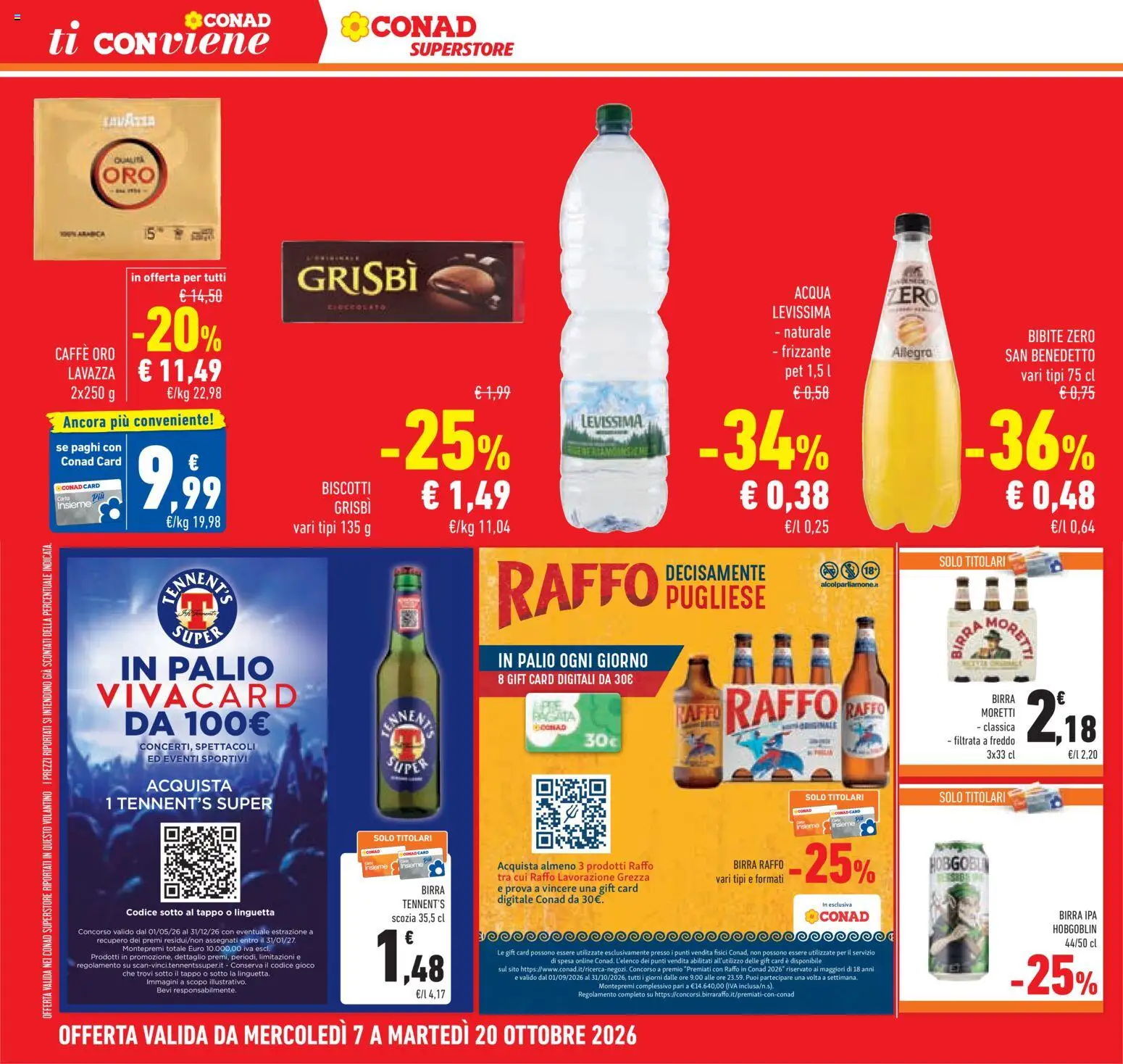 Volantino Conad del 07/10/2026 | Pagina: 36