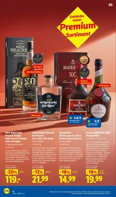 Lidl Wein & Spirituosen ab 01.10.2026 gültig | Seite: 6 | Produkte: Whisky, Likör, Gewürze, Gin