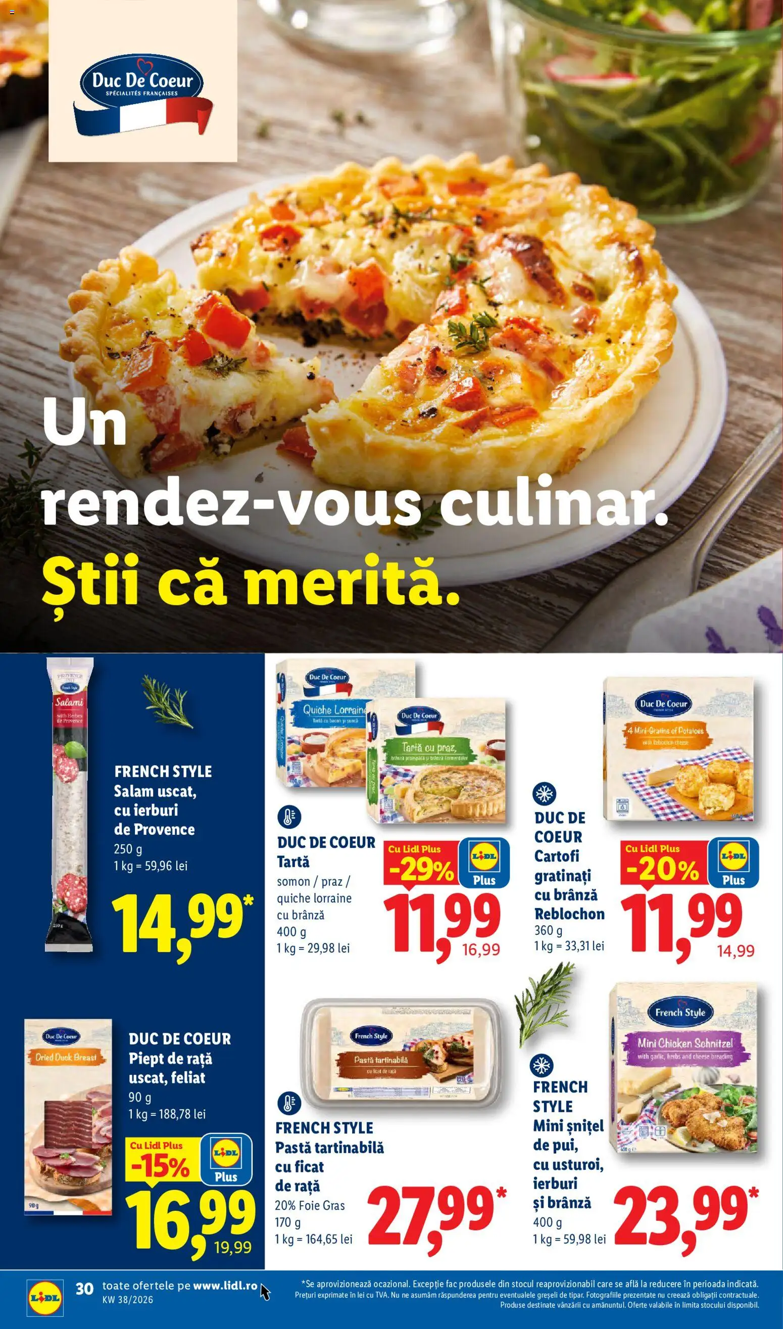 Noul catalog Lidl – valabil de la 14.09.2026 | Pagină: 30