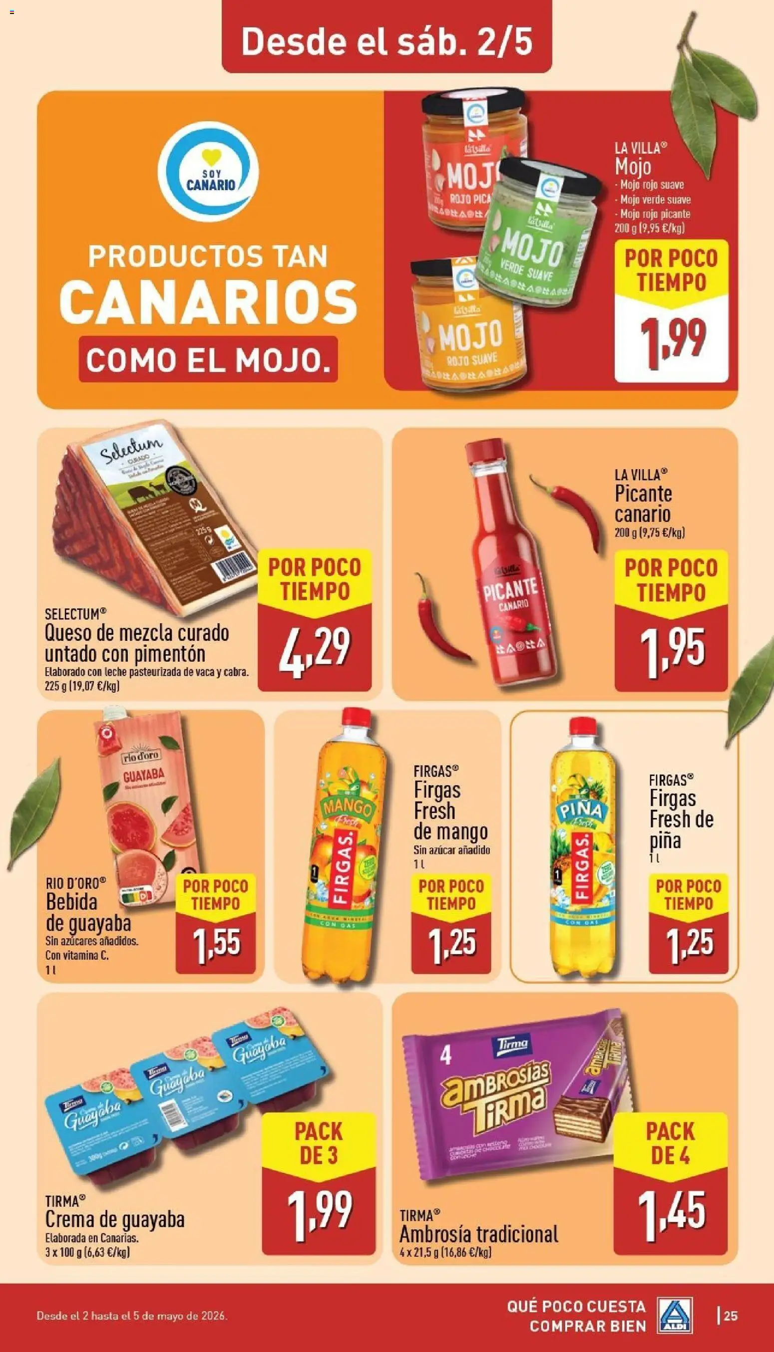 Aldi folleto Península │ válido desde el 27.04.2026 | Página: 25 | Productos: Leche, Queso, Crema, Ρούτερ